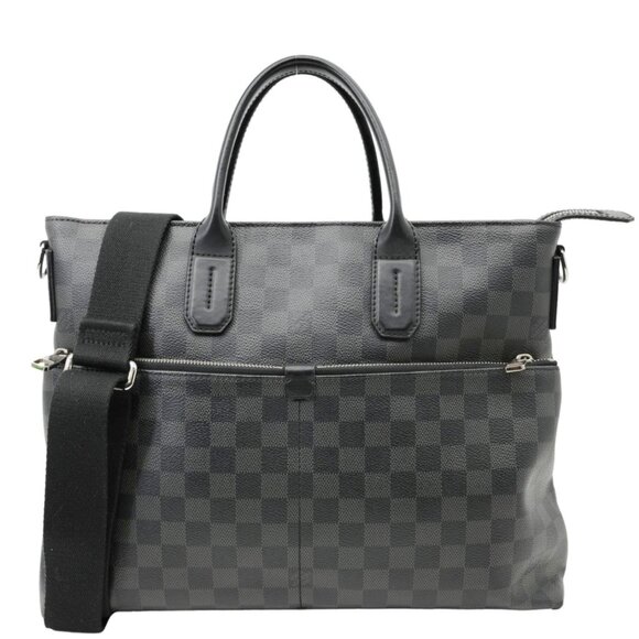 Louis Vuitton  7 Days A Week Damier Graphite Crossbody Bag Black - Picture 1 of 13